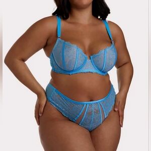 Playful Promises|Gabi Fresh Peyton Blue Embroidery set